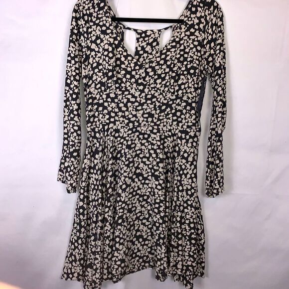 Abercrombie & Fitch Green and White Patterned Dress - Picture 1 of 3